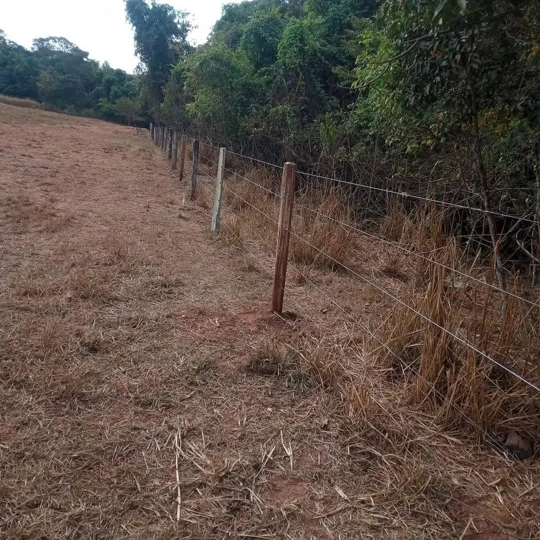 Construção de cerca de arame liso - foto 2